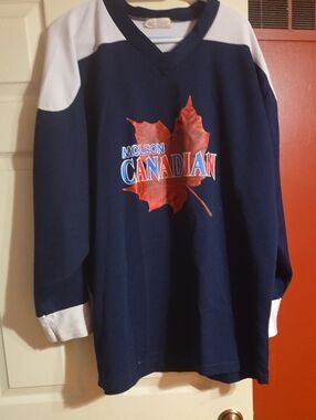 Navy Hockey-Style Men's Jersey